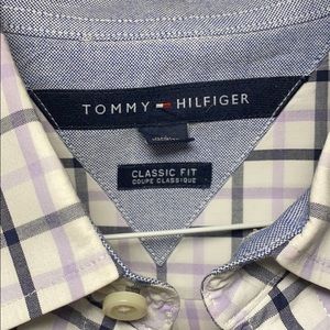 Nicely designed- men’s dress shirt- TH classic fit